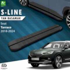 S-Dizayn Seat Tarraco S-Line Siyah Yan Basamak 193 Cm 2018-2024 A+ Kalite