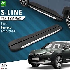 S-Dizayn Seat Tarraco S-Line Aluminyum Yan Basamak 193 Cm 2018-2024 A+ Kalite