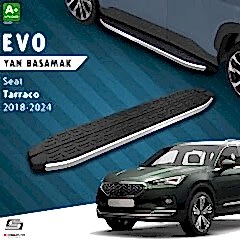 S-Dizayn Seat Tarraco Evo Krom Yan Basamak 193 Cm 2018-2024 A+ Kalite
