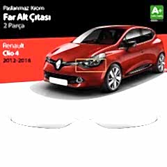 Renault Clio Uyumlu 4 Hatchback Krom Far Alt Çıtası 2012-2016