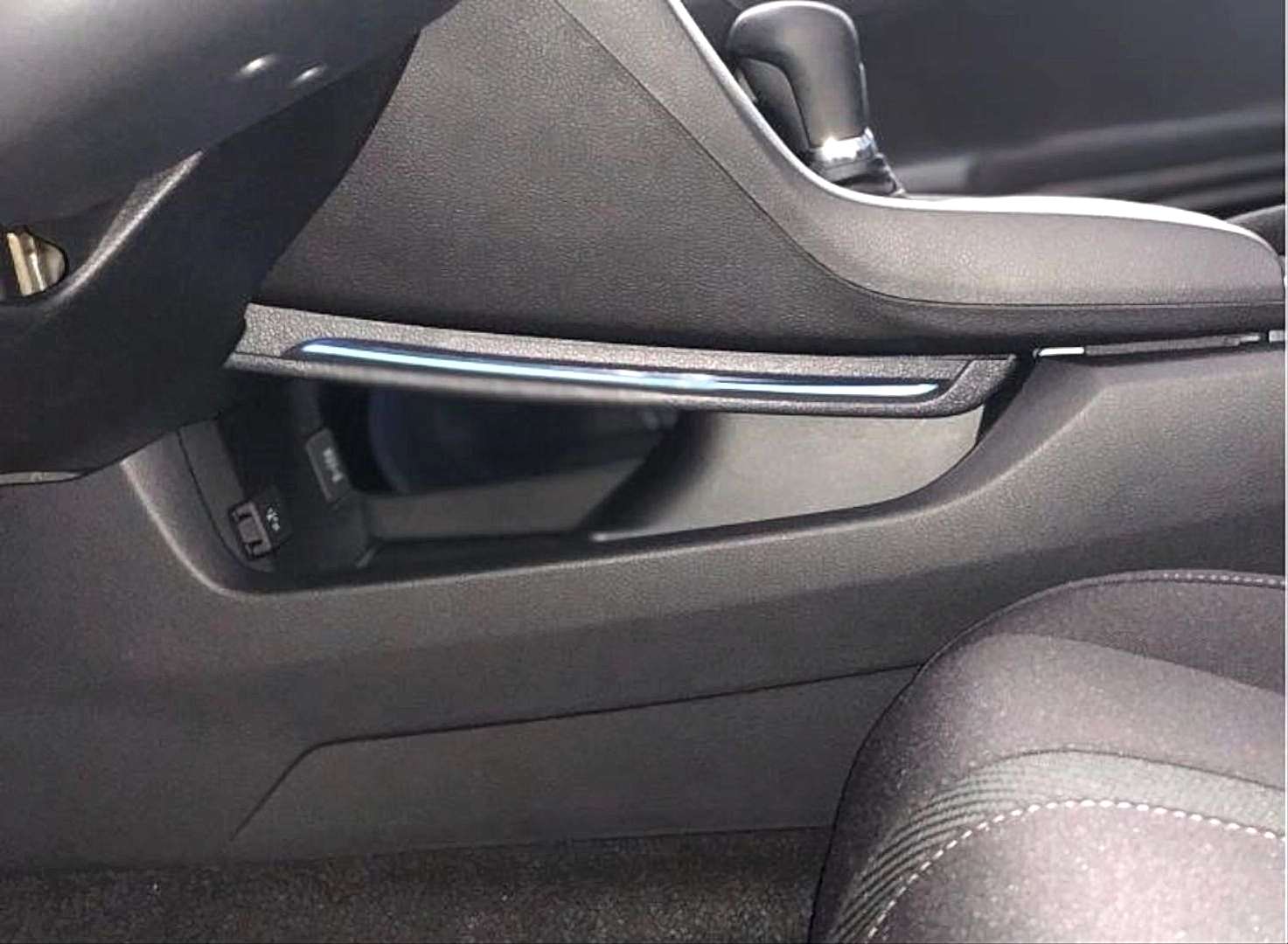 Honda Civic Uyumlu Fc5 2016-2020 Vites Konsol Aydınlatma - Mavi