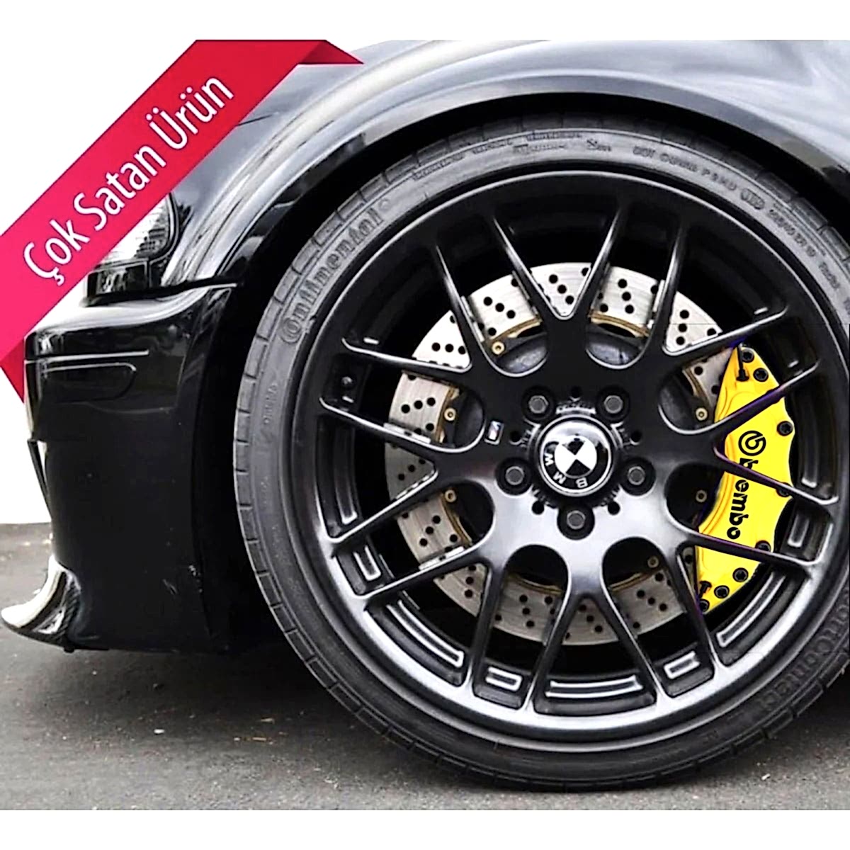 Renault Grand Espace Uyumlu Brembo Sarı Kaliper Kapağı 4 Parça Ön Arka Set