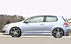 Volkswagen Golf Uyumlu 6 Rieger Yan Marşpiyel (Plastik)