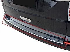 Volkswagen Caravelle Uyumlu T6 Arka Tampon Eşiği Krom (Formlu) 2015 Ve Sonrası