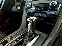 Honda Civic Uyumlu Fc5 2016-2020 Vites Topuzu Kaplama Karbon