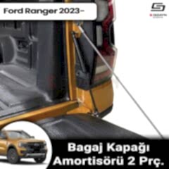 S-Dizayn Ford Ranger 4 Bagaj Kapağı Amortisörü 2 Prç. 2023 Üzeri A+ Kalite