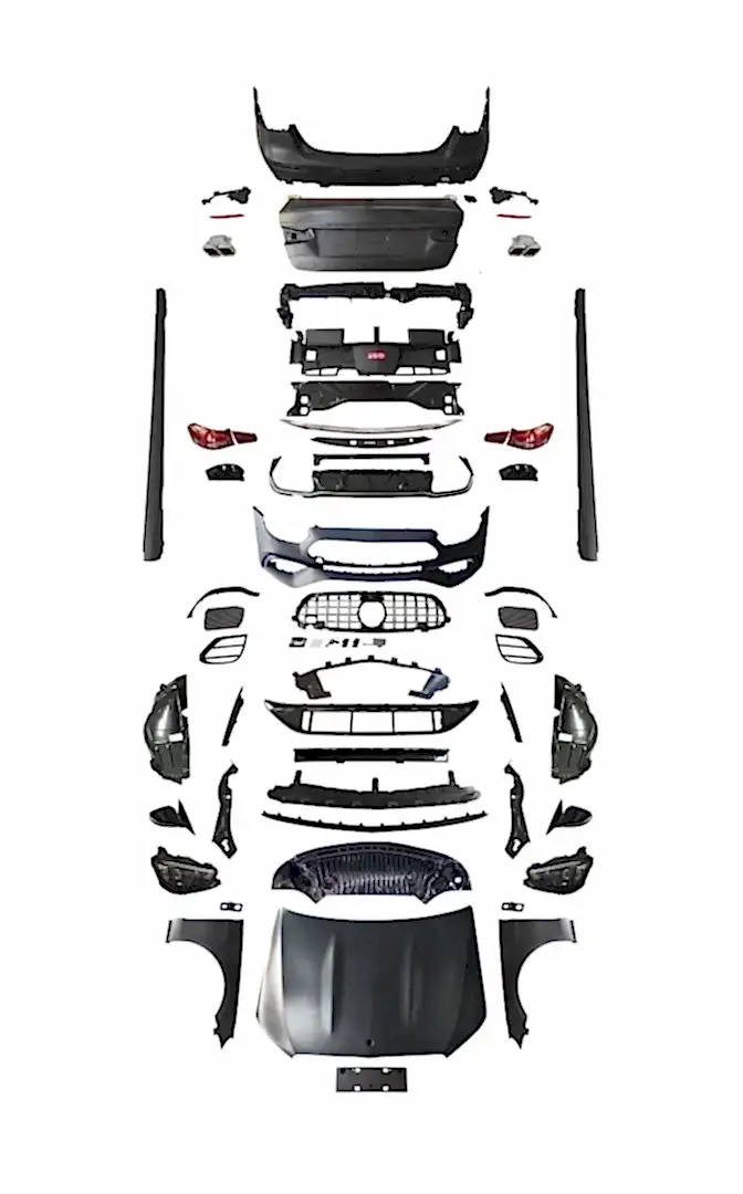 W212 (2011-2013)  İçin 2020+ W213 E63 Görünüm  Full Facelift Body Kıt