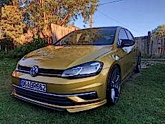 Volkswagen Golf Uyumlu 45419 Ön Ek (Plastik)