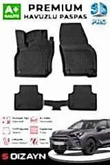 S-Dizayn Cupra Terramar 3D Pro Havuzlu Paspas 2024 Üzeri A+ Kalite