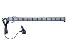 17 fonksiyonlu çakar lamba 57,8cm kırmızı-mavi 12-30v / LAPA199-2