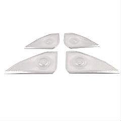 Volkswagen Golf Uyumlu 8 Harman Kardon Kapı Hoparlör Kaplama - Silver