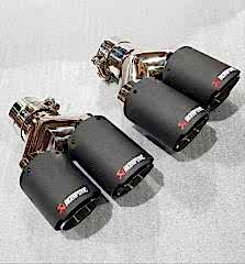 Akrapovıc Egzoz Uyumlu Bölmeli Dual 76 Mm