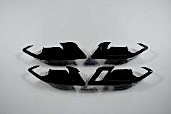 Volkswagen Golf Uyumlu 8 İç Kapı Açma Kolu Kaplama - Piano Black