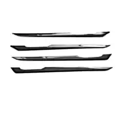 Volkswagen Golf Uyumlu 8 İç Kapı Çıtası Karbon