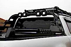 Nissan Navara Uyumlu Off Road Metal Işıklı Rollbar 2010-2021 Aqm-X10 Parça