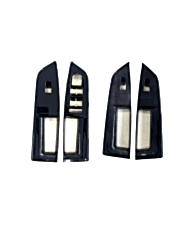 Volkswagen Golf Uyumlu 8 Kolçak Kaplama - Piano Black