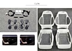 W206 C Serisi Koltuk Soğutma Sistemi ( Sünger Dahil)