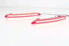 2022 Civic Uyumlu İçin Arka Tampon Sis Ledi - Kırmızı