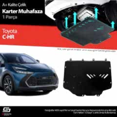 S-Dizayn Toyota C-HR Pro Karter Muhafaza ABS Plastik 2023 Üzeri