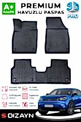 S-Dizayn Ford Capri 3D Pro Havuzlu Paspas 2025 Üzeri A+ Kalite