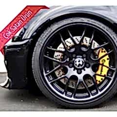 Volvo V60 Uyumlu Brembo Sarı Kaliper Kapağı 4 Parça Ön Arka Set