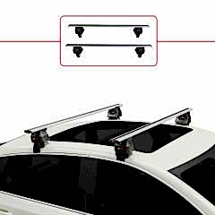 Cupra Leon IV (MK4) 2020 ve Sonrası ile uyumlu ACE-4 Ara Atkı Tavan Barı GRİ