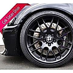 Volvo V60 Uyumlu Brembo Siyah Kaliper Kapağı 4 Parça Ön Arka Set