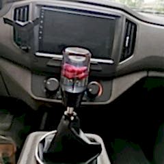 Vites topuzu mor çiçek görünümlü 10 cm/ ICVI218