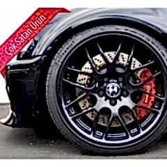 Volvo XC60 Uyumlu Brembo Kırmızı Kaliper Kapağı 4 Parça Ön Arka Set