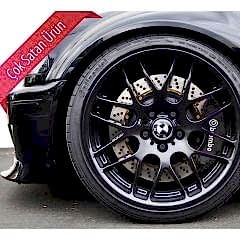 Volvo XC60 Uyumlu Brembo Siyah Kaliper Kapağı 4 Parça Ön Arka Set