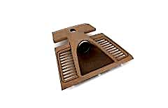 Porsche Panamera Uyumlu 2011-2016 Bej Bakalit Ve Siyah Chrono Takım