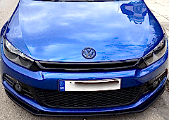 Volkswagen Scirocco Uyumlu Ön Lip (Plastik)