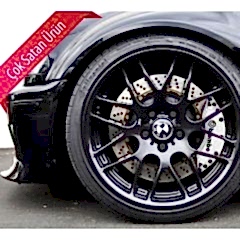 Volvo XC90 Uyumlu Brembo Beyaz Kaliper Kapağı 4 Parça Ön Arka Set