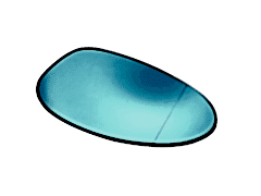 E90 3 Uyumlu Serisi İçin Uyumlu Ayna Camı (Isıtmalı - Asferik) - Sol - 51167145267