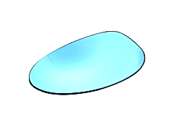 E90 3 Uyumlu Serisi İçin Uyumlu Ayna Camı (Isıtmalı - Asferik) - Sağ - 51167145268