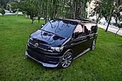 Volkswagen Transporter Uyumlu T7 Abt Ön Ek 3 Parça (Plastik)