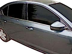 Skoda Octavia A7 Cam Çıtası 6  Prç Krom 2013 ve Sonrası