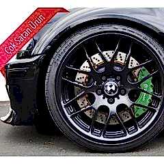 Volvo XC90 Uyumlu Brembo Yeşil Kaliper Kapağı 4 Parça Ön Arka Set