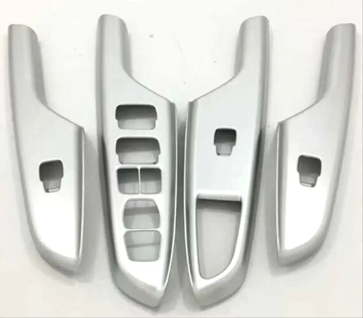 Hyundai Kona Uyumlu Kapı Kolçak Kaplama - Silver