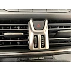 Ford Focus Uyumlu 2019+ İkaz Düğme Kaplama Silver (ABS)