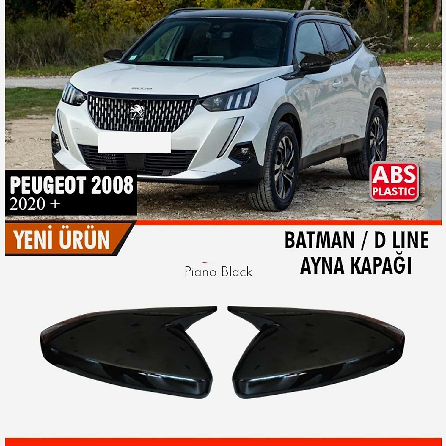 Peugeot 2008 Batman Ayna Kapağı 2019 Sonrası
