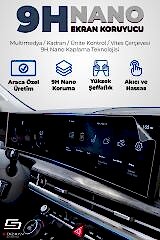 S-Dizayn Ford Focus Active/Titanium 8 İnç 9H Nano Multimedya Ekran Koruyucu (MAT) 2019-2023 A+ Kalite