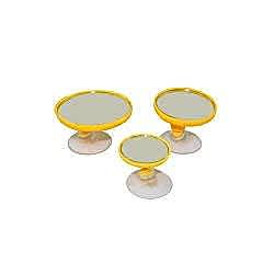 Renkli Ayna Seti - 3'Lü Sarı / Ayds99