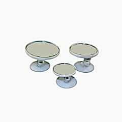 Renkli Ayna Seti - 3'Lü Beyaz / Ayds100