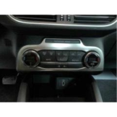 Ford Focus Uyumlu 2019+ Klima Panel Kaplama Silver(Paslanmaz Çelik),