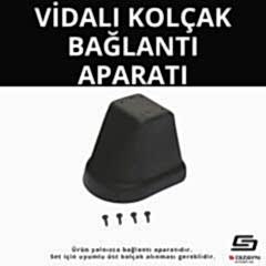 S-Dizayn Opel Combo C ABS Vidalı Kol Dayama Kolçak Alt Adaptör 2001-2011 A+Kalite