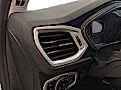 Ford Focus Uyumlu 2019+ Menfez Kaplama Silver 2 Parça (ABS)