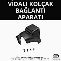 S-Dizayn Renault Megane 3 ABS Vidalı Kol Dayama Kolçak Alt Adaptör 2012-2016 A+Kalite