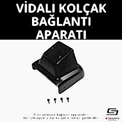 S-Dizayn Suzuki Vitara ABS Vidalı Kol Dayama Kolçak Alt Adaptör 2015 Üzeri A+Kalite