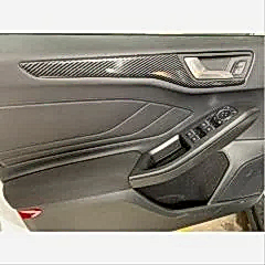 Ford Focus Uyumlu 2019+ Panel Kaplama Kalın Model - Karbon (ABS)